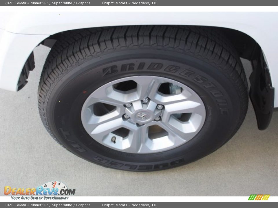 2020 Toyota 4Runner SR5 Super White / Graphite Photo #5
