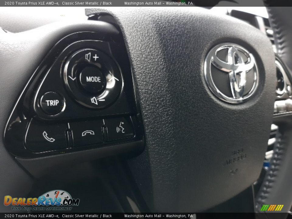2020 Toyota Prius XLE AWD-e Steering Wheel Photo #7