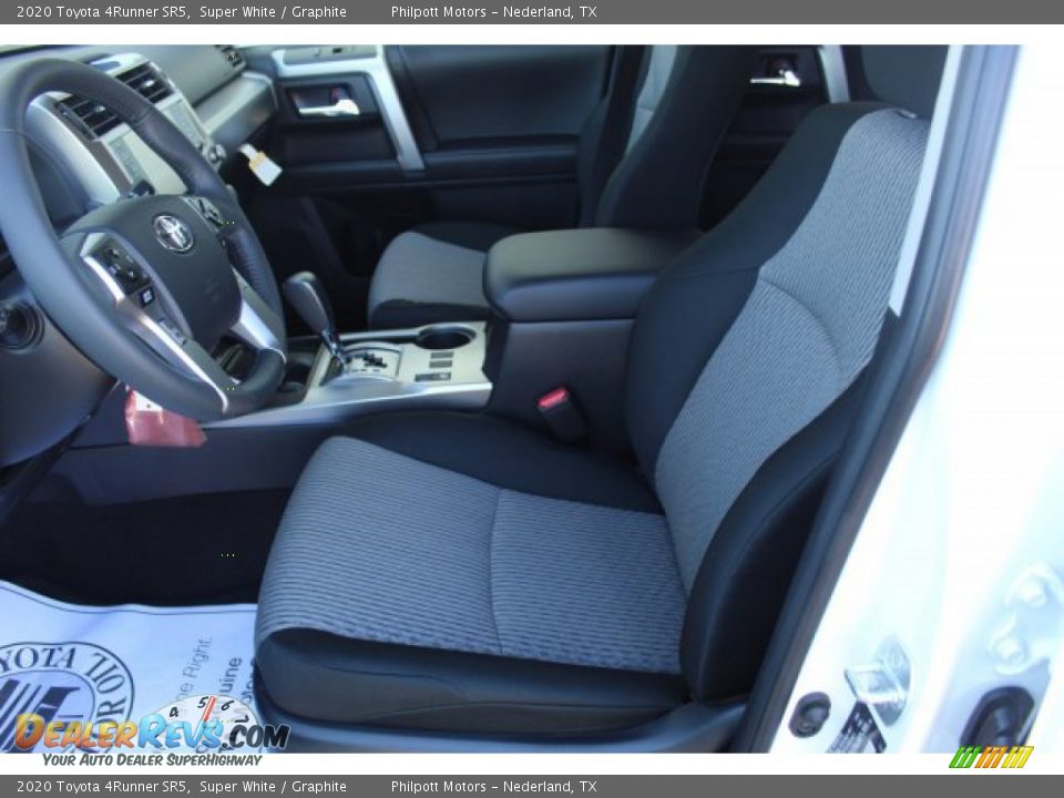 2020 Toyota 4Runner SR5 Super White / Graphite Photo #10