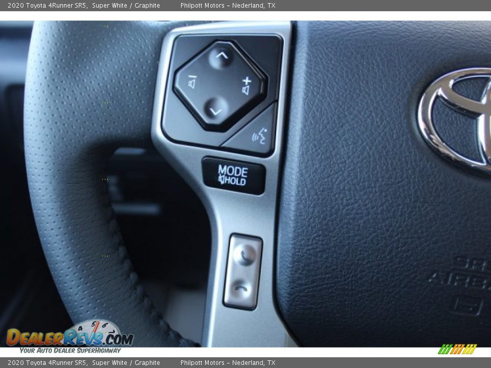 2020 Toyota 4Runner SR5 Super White / Graphite Photo #12