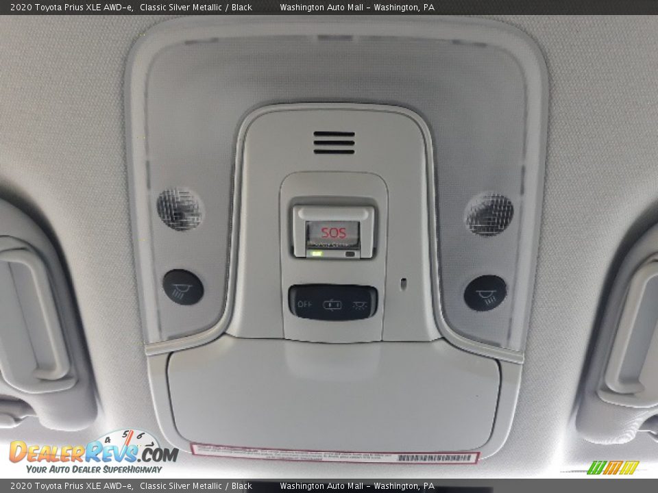 2020 Toyota Prius XLE AWD-e Classic Silver Metallic / Black Photo #13