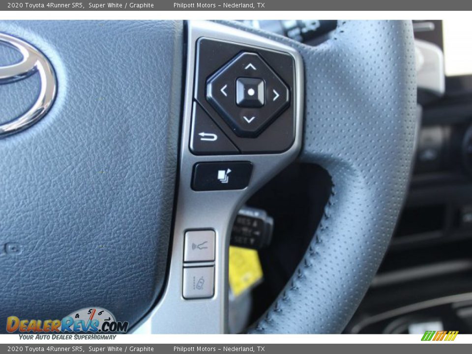 2020 Toyota 4Runner SR5 Super White / Graphite Photo #13