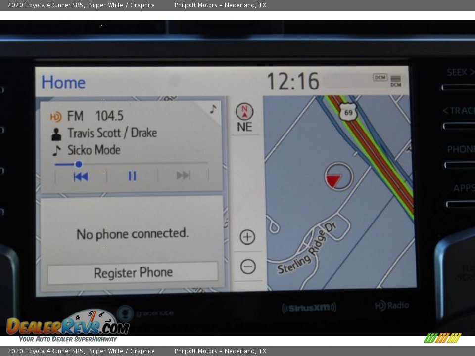 2020 Toyota 4Runner SR5 Super White / Graphite Photo #16