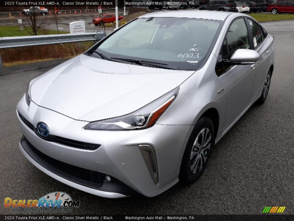 Classic Silver Metallic 2020 Toyota Prius XLE AWD-e Photo #17