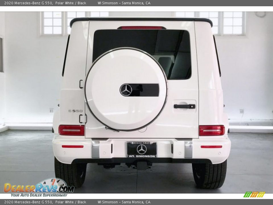 2020 Mercedes-Benz G 550 Polar White / Black Photo #3