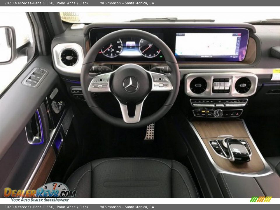 2020 Mercedes-Benz G 550 Polar White / Black Photo #4