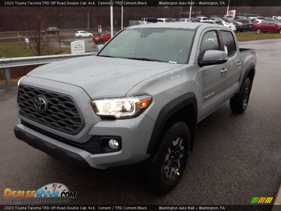2020 Toyota Tacoma TRD Off Road Double Cab 4x4 Cement / TRD Cement/Black Photo #22