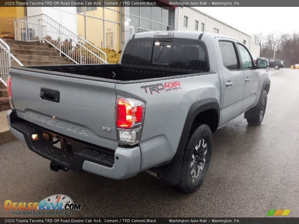 2020 Toyota Tacoma TRD Off Road Double Cab 4x4 Cement / TRD Cement/Black Photo #25