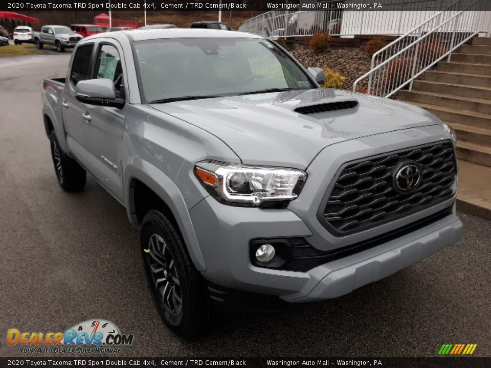 2020 Toyota Tacoma TRD Sport Double Cab 4x4 Cement / TRD Cement/Black Photo #1
