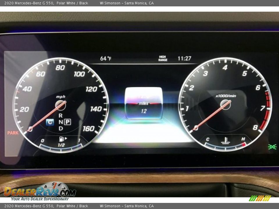 2020 Mercedes-Benz G 550 Gauges Photo #20