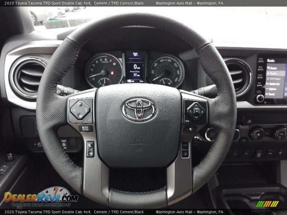 2020 Toyota Tacoma TRD Sport Double Cab 4x4 Cement / TRD Cement/Black Photo #6