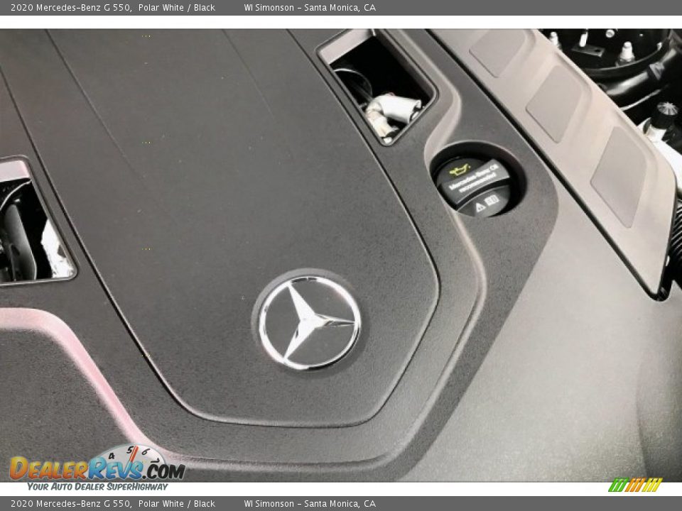 2020 Mercedes-Benz G 550 Polar White / Black Photo #31