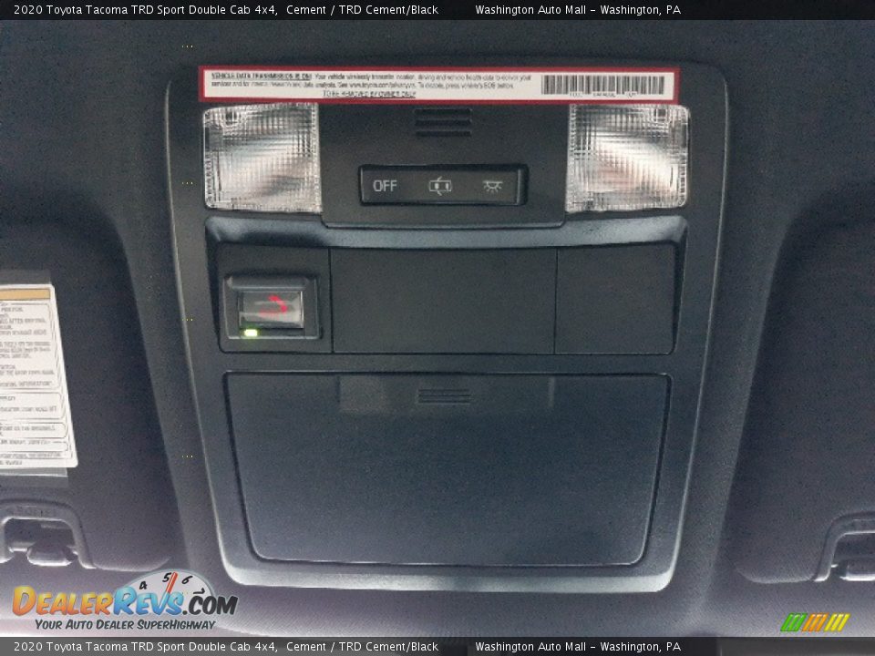 2020 Toyota Tacoma TRD Sport Double Cab 4x4 Cement / TRD Cement/Black Photo #15