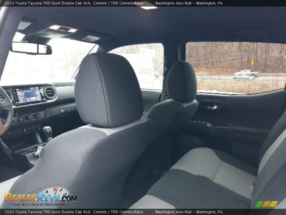 2020 Toyota Tacoma TRD Sport Double Cab 4x4 Cement / TRD Cement/Black Photo #17