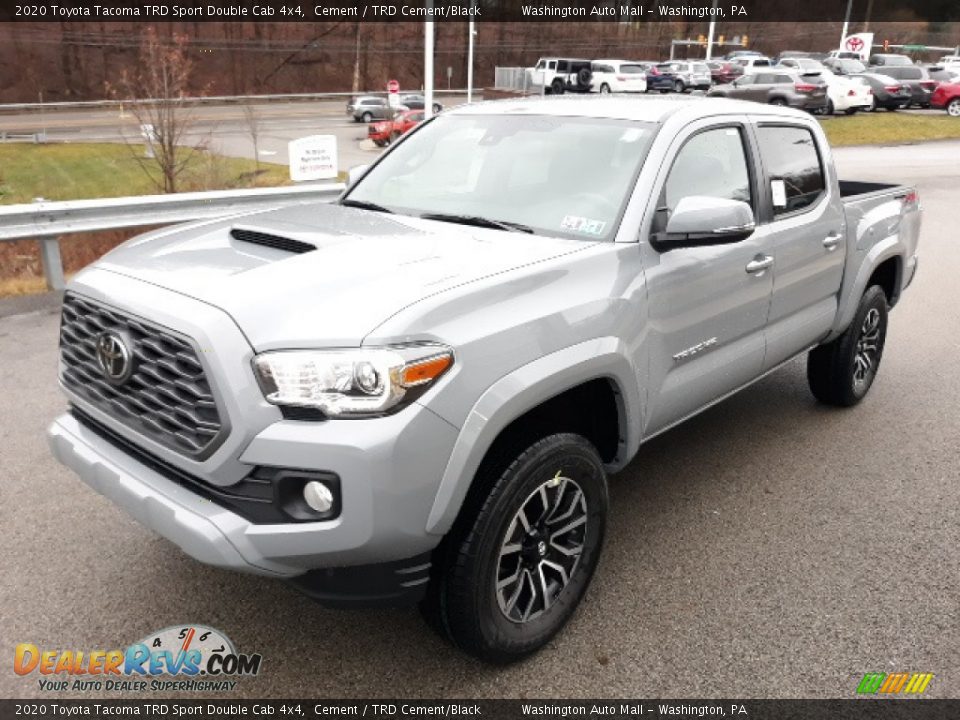 2020 Toyota Tacoma TRD Sport Double Cab 4x4 Cement / TRD Cement/Black Photo #23