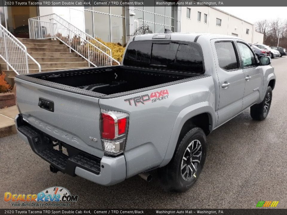 2020 Toyota Tacoma TRD Sport Double Cab 4x4 Cement / TRD Cement/Black Photo #24