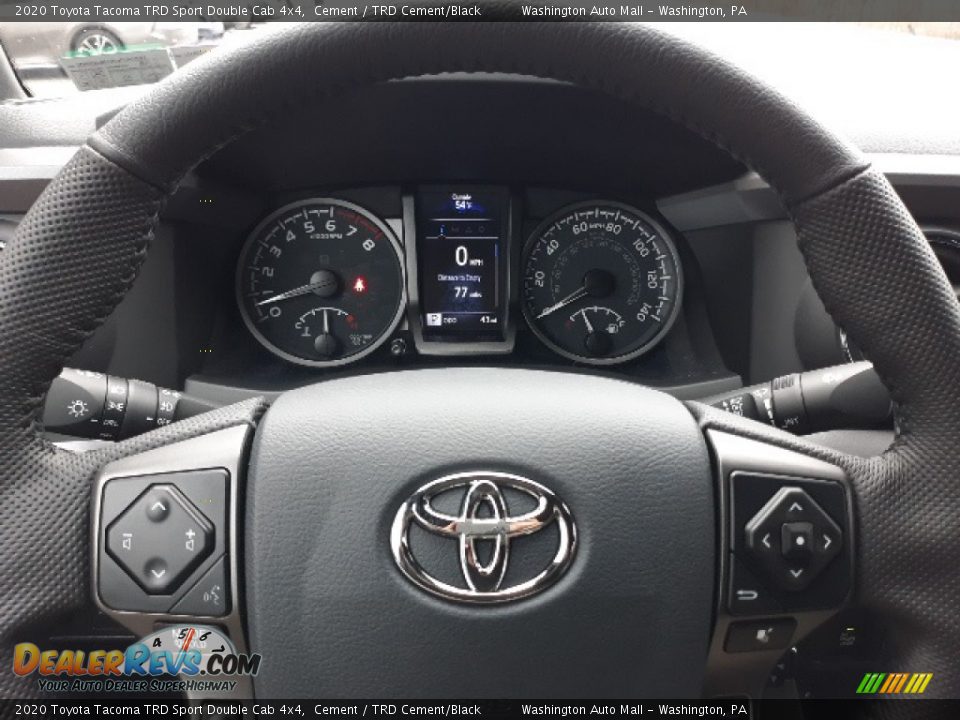 2020 Toyota Tacoma TRD Sport Double Cab 4x4 Cement / TRD Cement/Black Photo #30