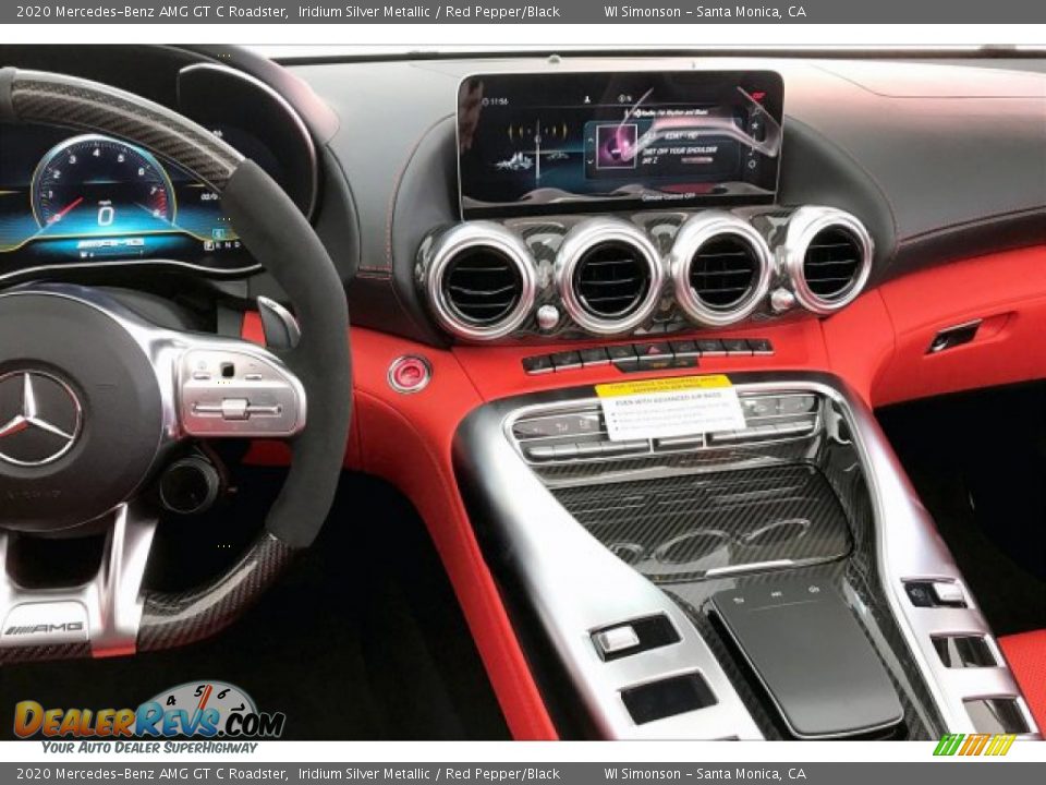 Dashboard of 2020 Mercedes-Benz AMG GT C Roadster Photo #5