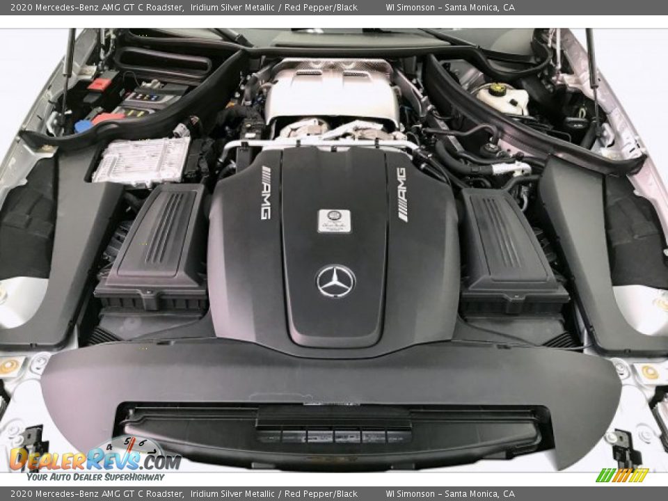 2020 Mercedes-Benz AMG GT C Roadster 4.0 Liter Twin-Turbocharged DOHC 32-Valve VVT V8 Engine Photo #9