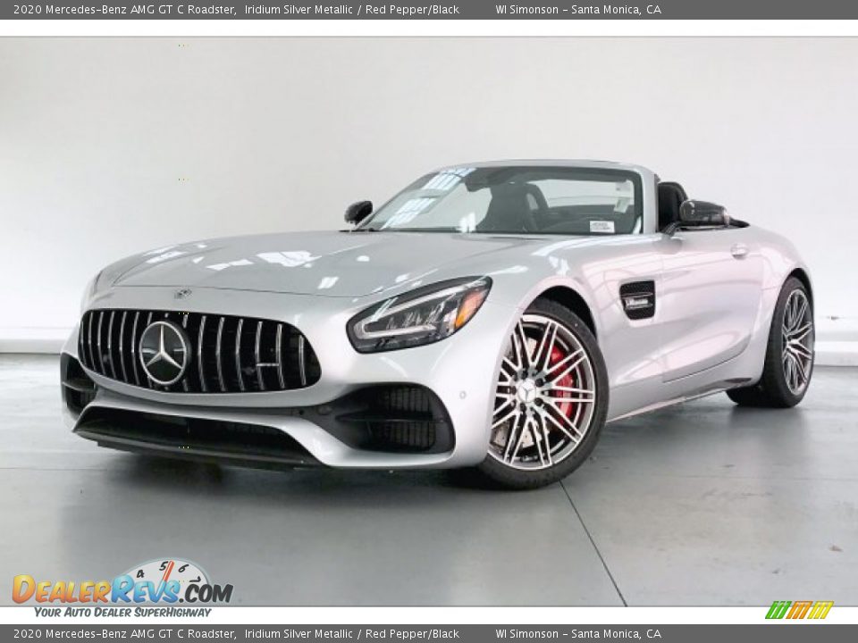 Front 3/4 View of 2020 Mercedes-Benz AMG GT C Roadster Photo #12