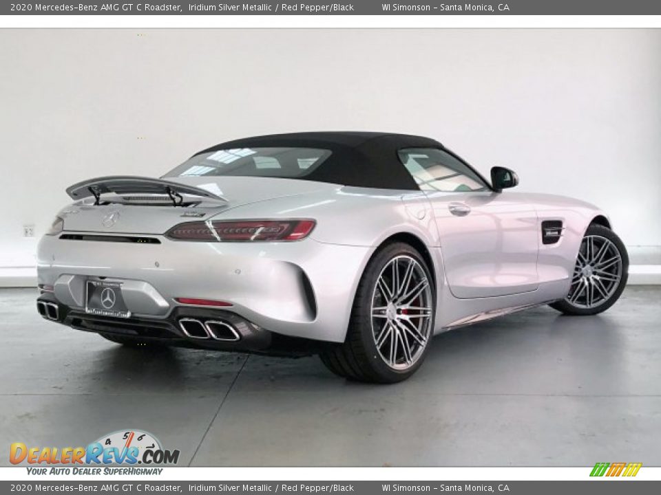 Iridium Silver Metallic 2020 Mercedes-Benz AMG GT C Roadster Photo #14