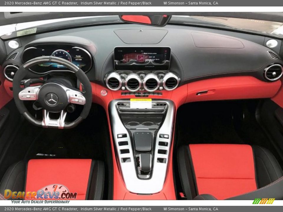 Dashboard of 2020 Mercedes-Benz AMG GT C Roadster Photo #15