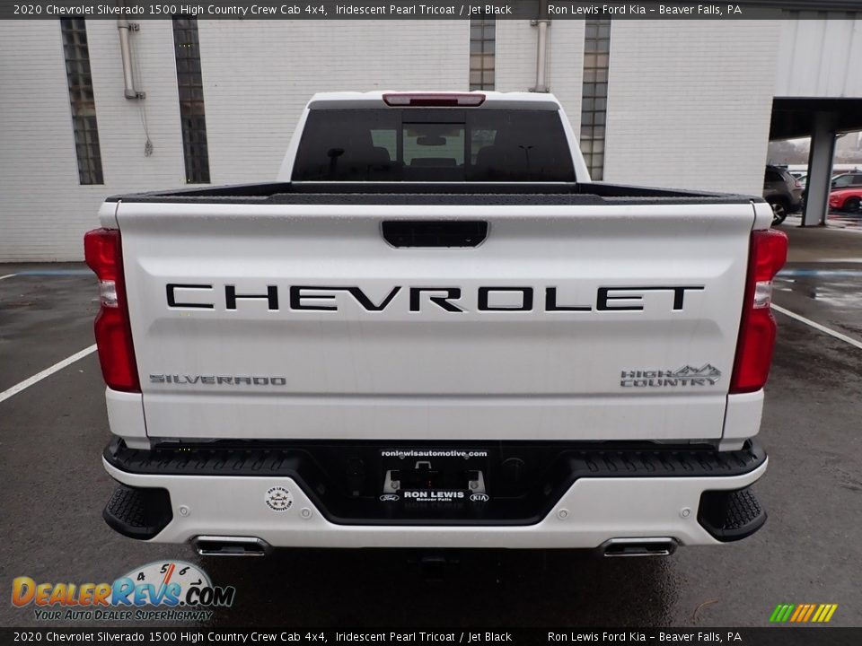 2020 Chevrolet Silverado 1500 High Country Crew Cab 4x4 Iridescent Pearl Tricoat / Jet Black Photo #3