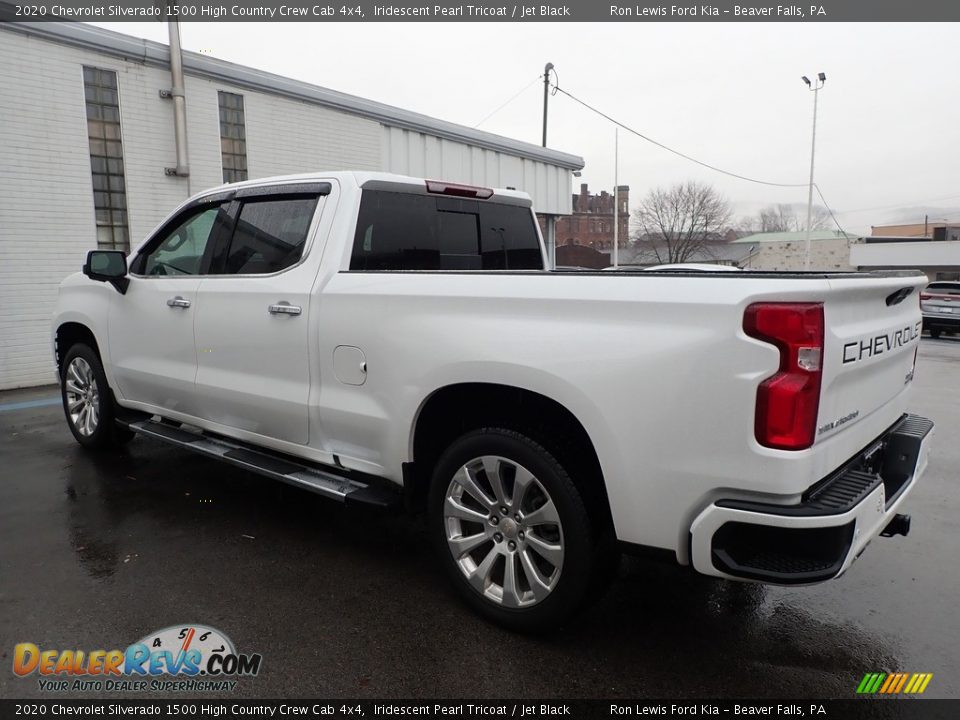 2020 Chevrolet Silverado 1500 High Country Crew Cab 4x4 Iridescent Pearl Tricoat / Jet Black Photo #4