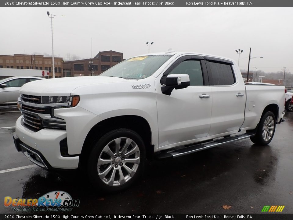 2020 Chevrolet Silverado 1500 High Country Crew Cab 4x4 Iridescent Pearl Tricoat / Jet Black Photo #6