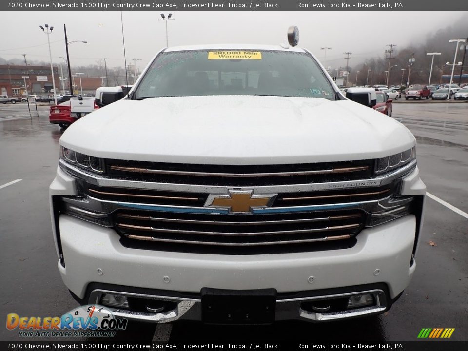 2020 Chevrolet Silverado 1500 High Country Crew Cab 4x4 Iridescent Pearl Tricoat / Jet Black Photo #7