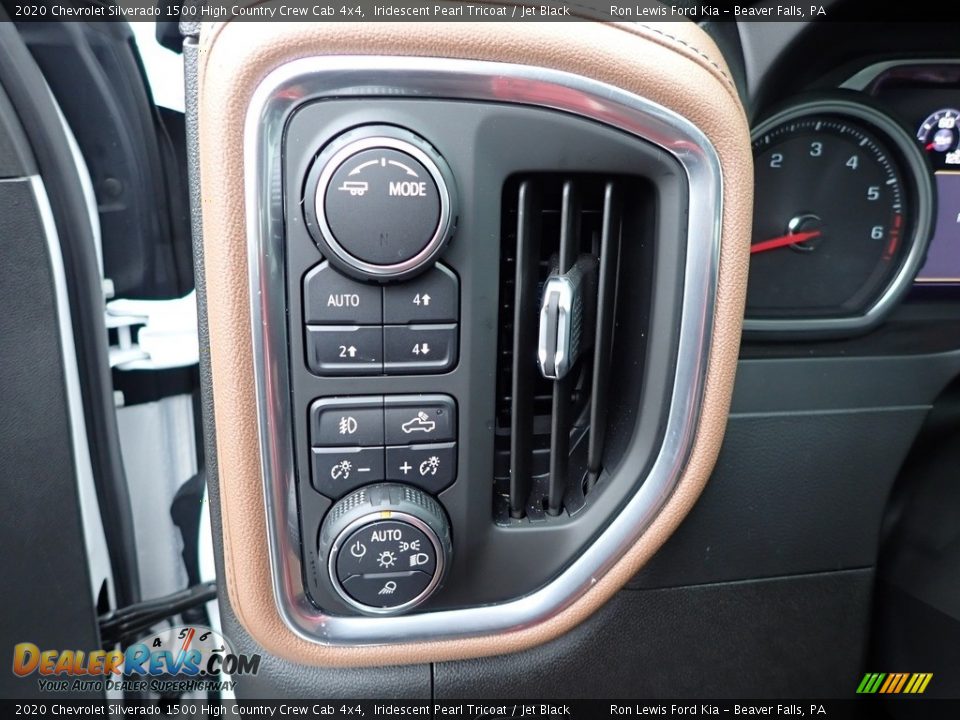 2020 Chevrolet Silverado 1500 High Country Crew Cab 4x4 Iridescent Pearl Tricoat / Jet Black Photo #11