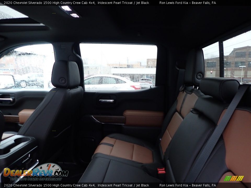2020 Chevrolet Silverado 1500 High Country Crew Cab 4x4 Iridescent Pearl Tricoat / Jet Black Photo #13
