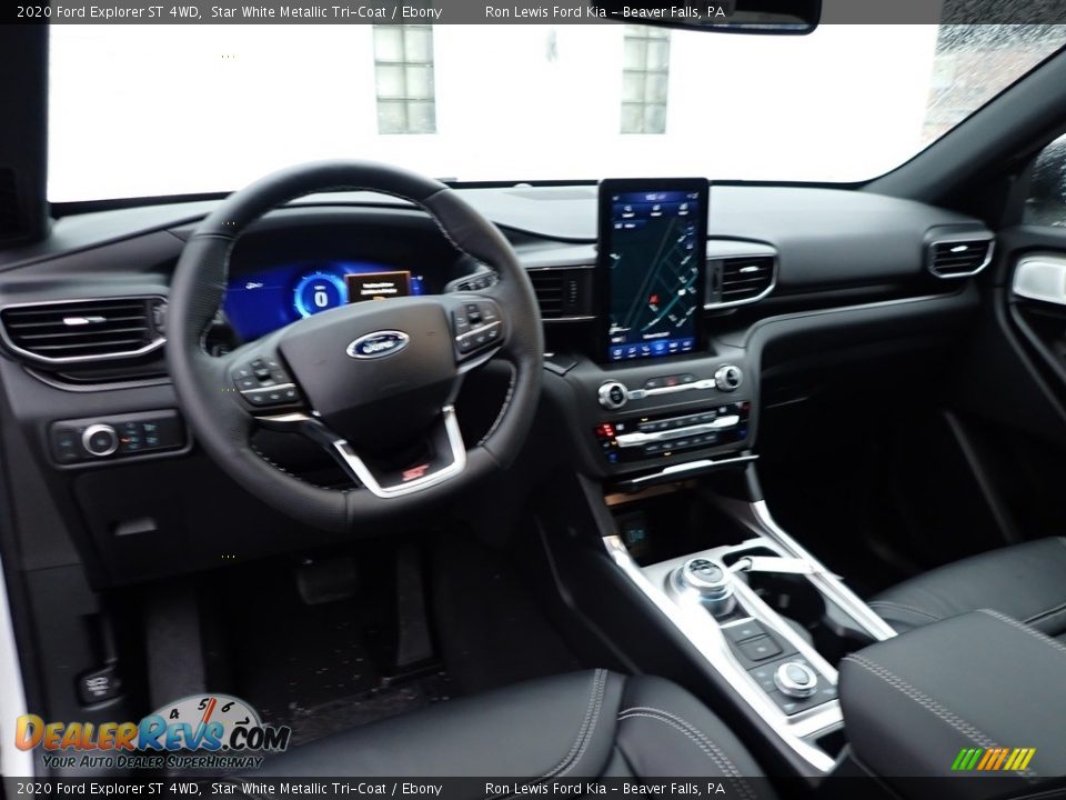 Front Seat of 2020 Ford Explorer ST 4WD Photo #14