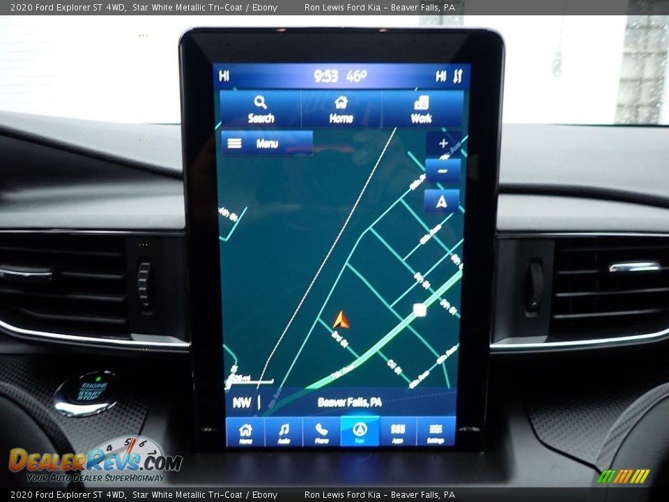 Navigation of 2020 Ford Explorer ST 4WD Photo #17