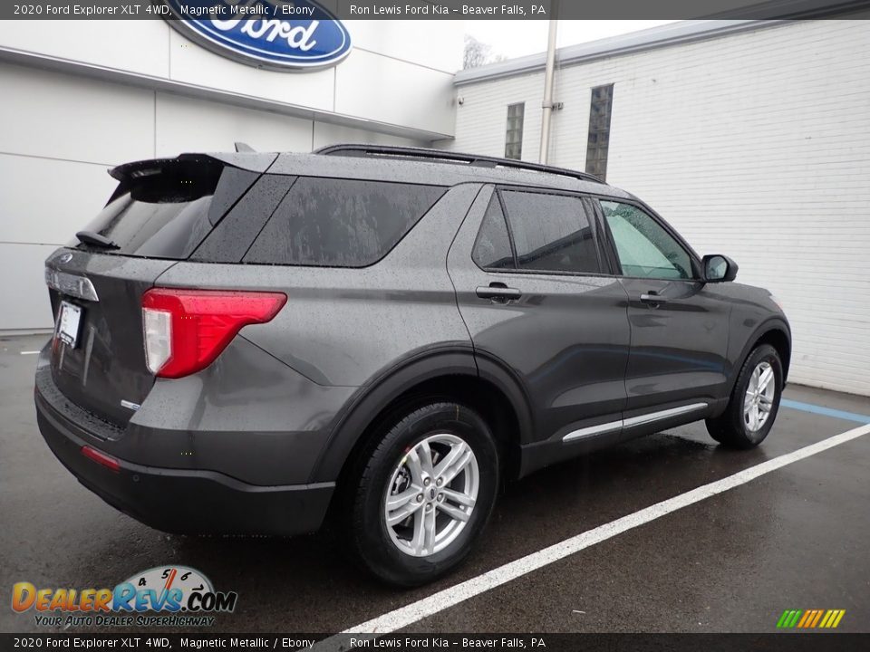 2020 Ford Explorer XLT 4WD Magnetic Metallic / Ebony Photo #2