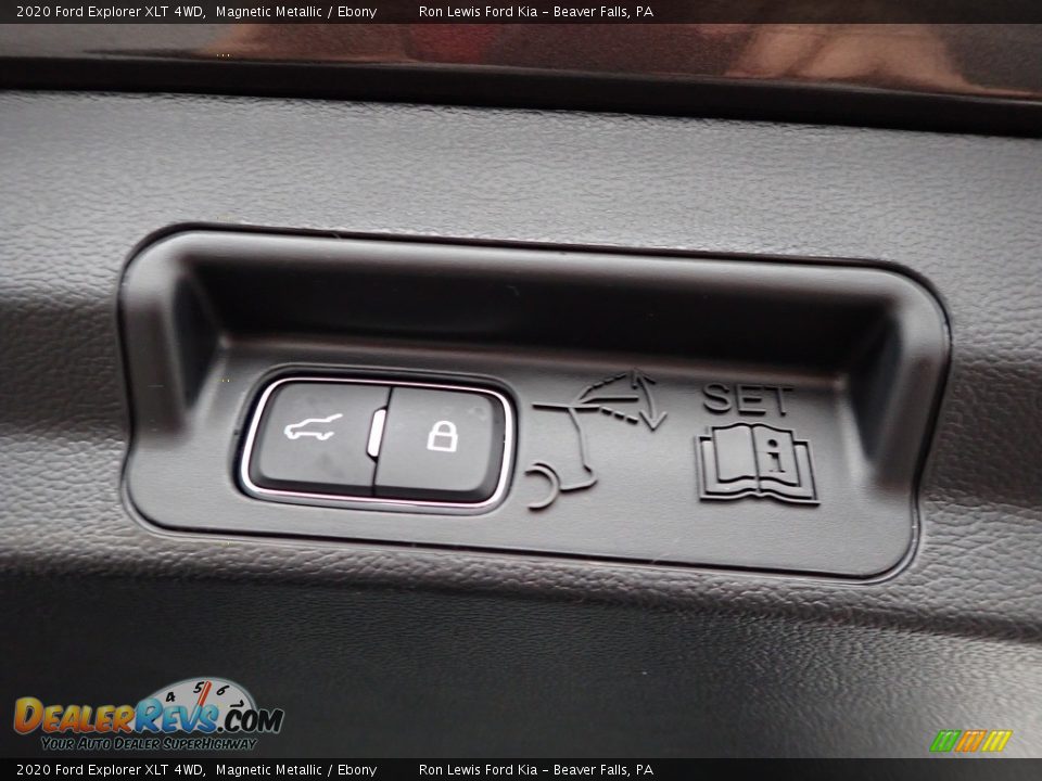 2020 Ford Explorer XLT 4WD Magnetic Metallic / Ebony Photo #5