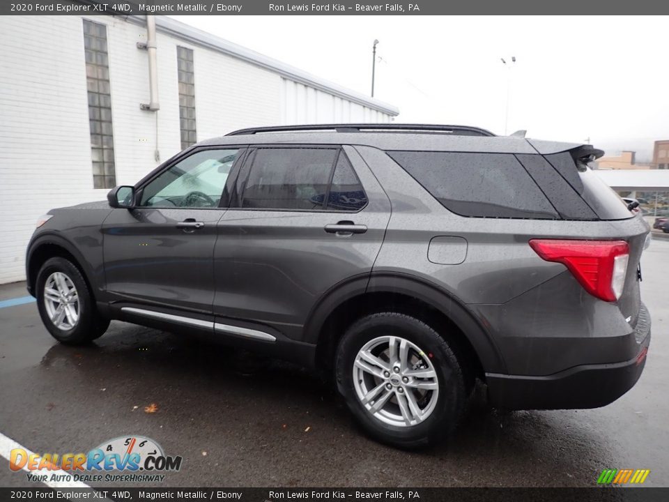2020 Ford Explorer XLT 4WD Magnetic Metallic / Ebony Photo #6