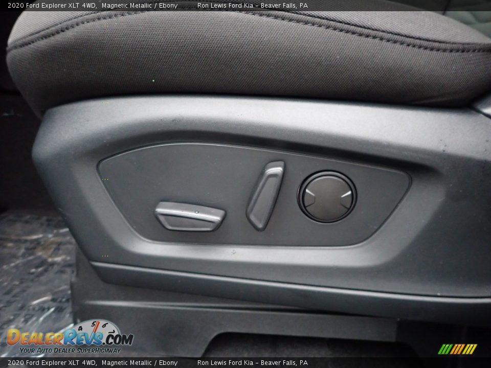 2020 Ford Explorer XLT 4WD Magnetic Metallic / Ebony Photo #13