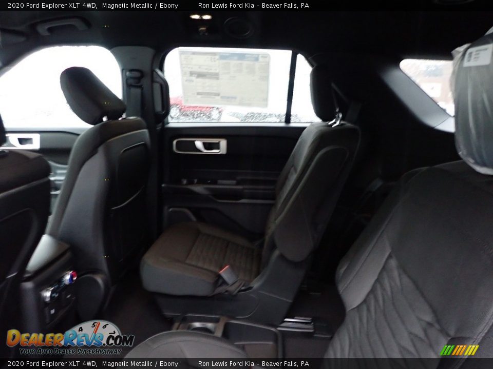 2020 Ford Explorer XLT 4WD Magnetic Metallic / Ebony Photo #15