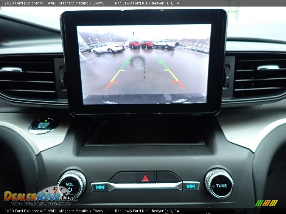 2020 Ford Explorer XLT 4WD Magnetic Metallic / Ebony Photo #20