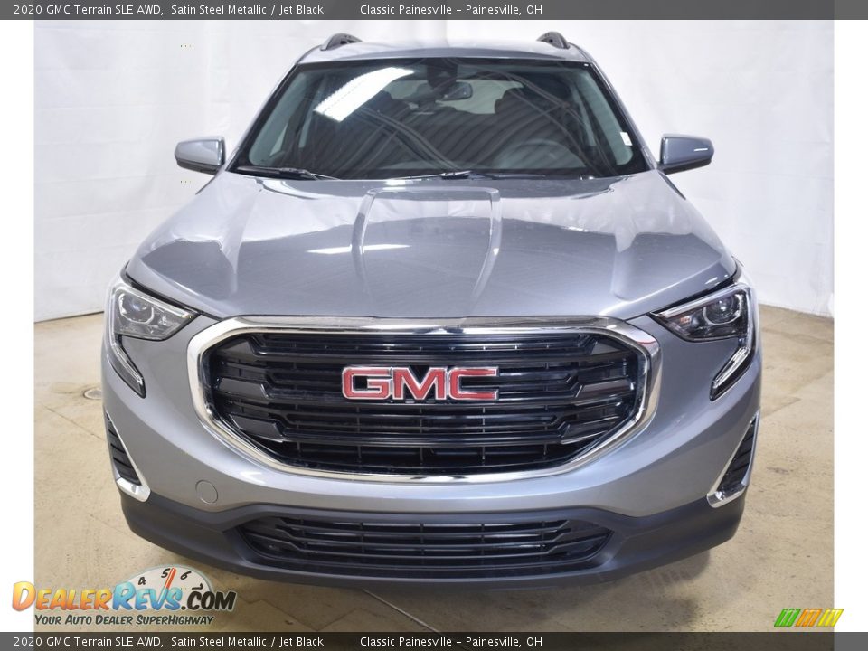 2020 GMC Terrain SLE AWD Satin Steel Metallic / Jet Black Photo #4