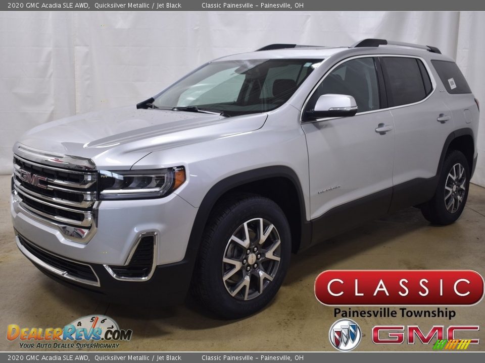 2020 GMC Acadia SLE AWD Quicksilver Metallic / Jet Black Photo #1