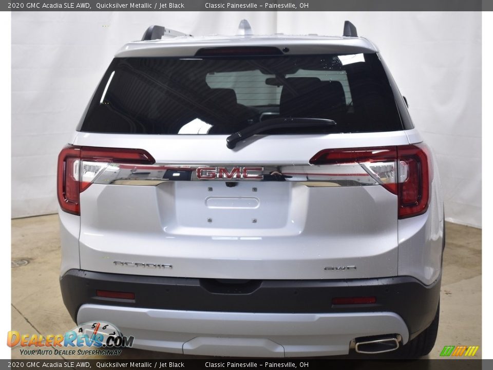 2020 GMC Acadia SLE AWD Quicksilver Metallic / Jet Black Photo #3