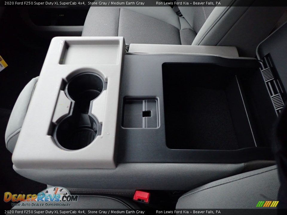 2020 Ford F250 Super Duty XL SuperCab 4x4 Stone Gray / Medium Earth Gray Photo #20