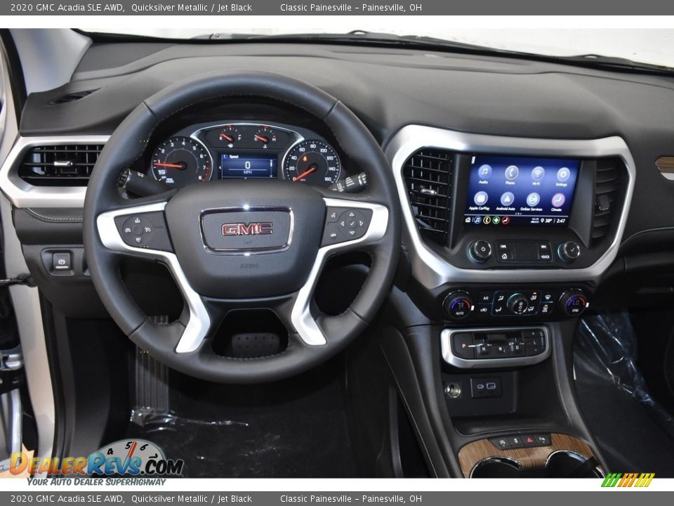 2020 GMC Acadia SLE AWD Quicksilver Metallic / Jet Black Photo #11