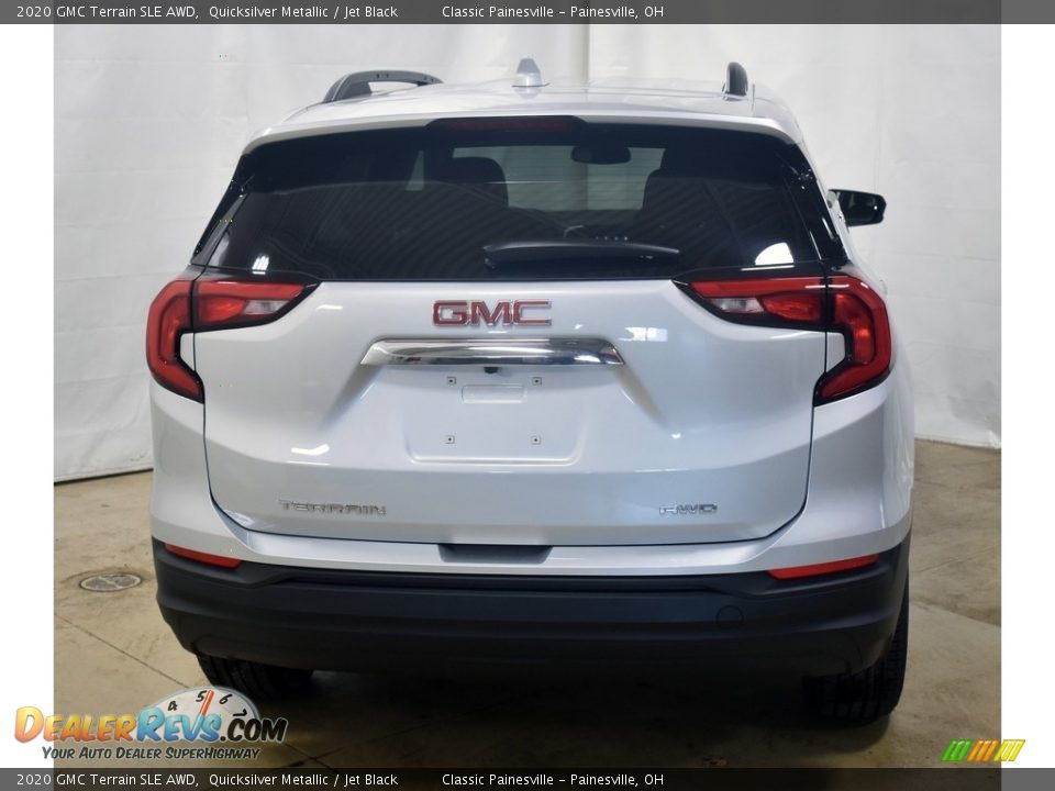 2020 GMC Terrain SLE AWD Quicksilver Metallic / Jet Black Photo #9