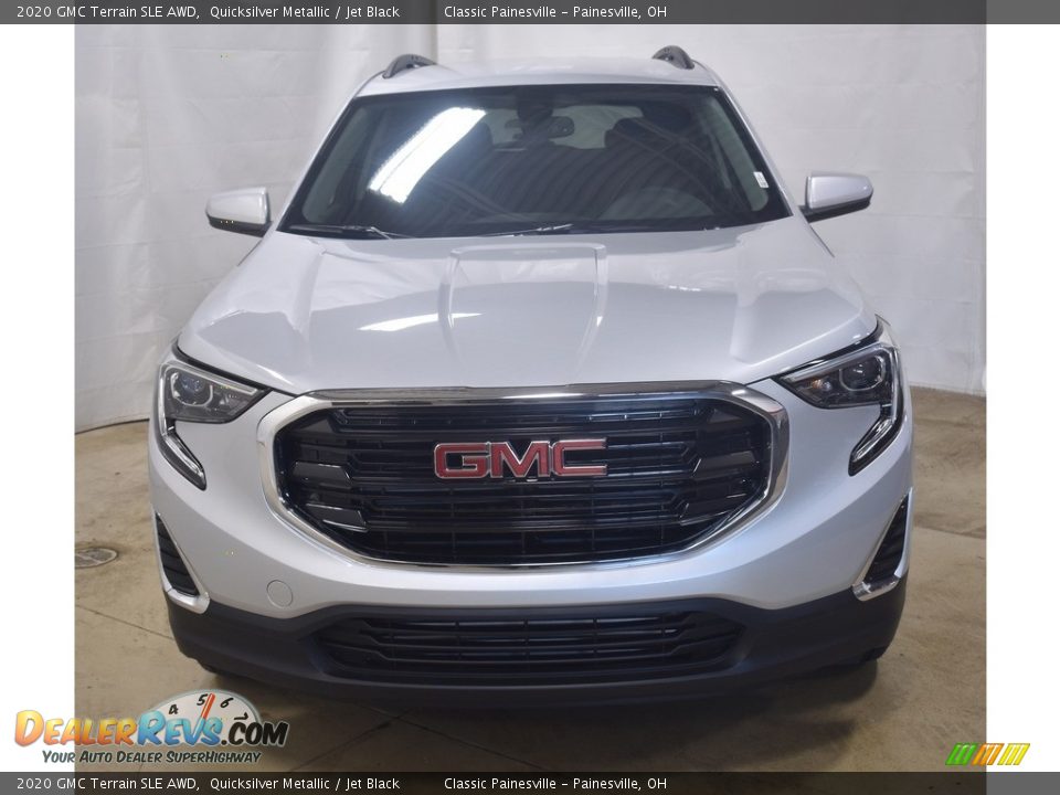 2020 GMC Terrain SLE AWD Quicksilver Metallic / Jet Black Photo #10