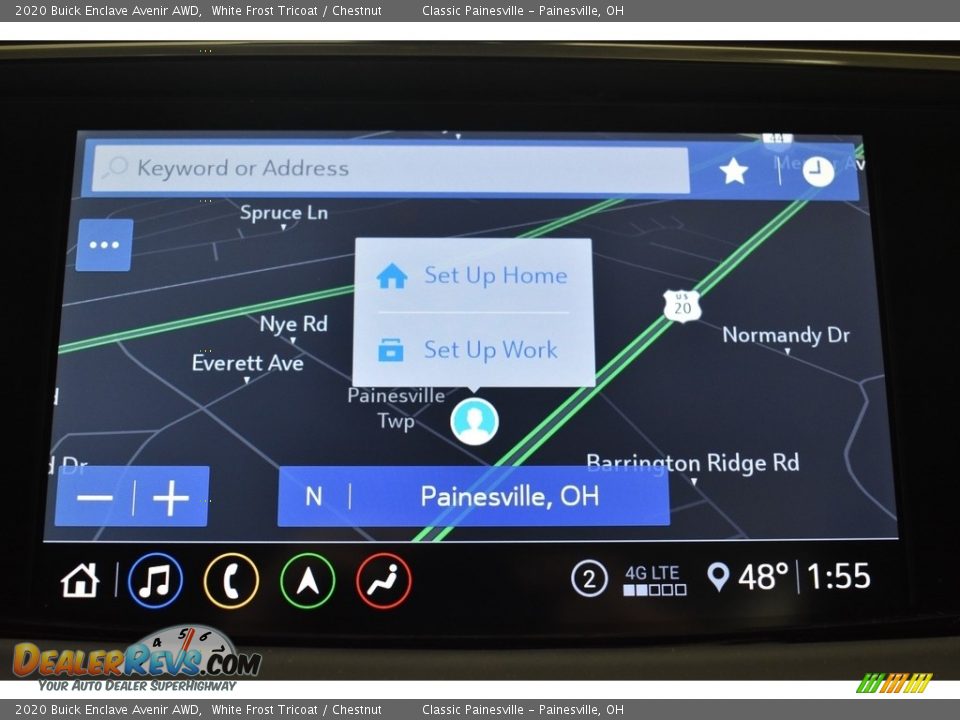 2020 Buick Enclave Avenir AWD White Frost Tricoat / Chestnut Photo #3