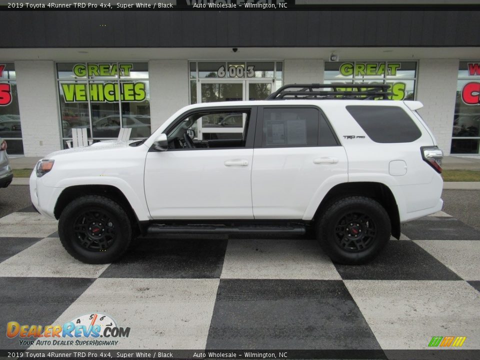 2019 Toyota 4Runner TRD Pro 4x4 Super White / Black Photo #1