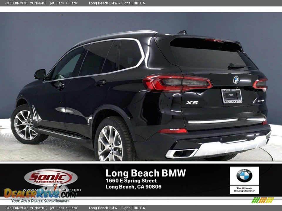 2020 BMW X5 xDrive40i Jet Black / Black Photo #2